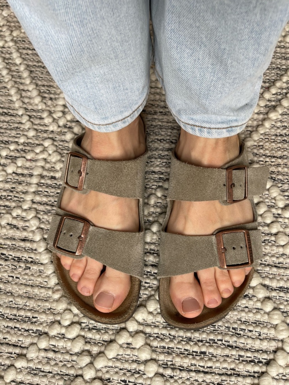 Birkenstock Arizona Suede Sandals - Women’s